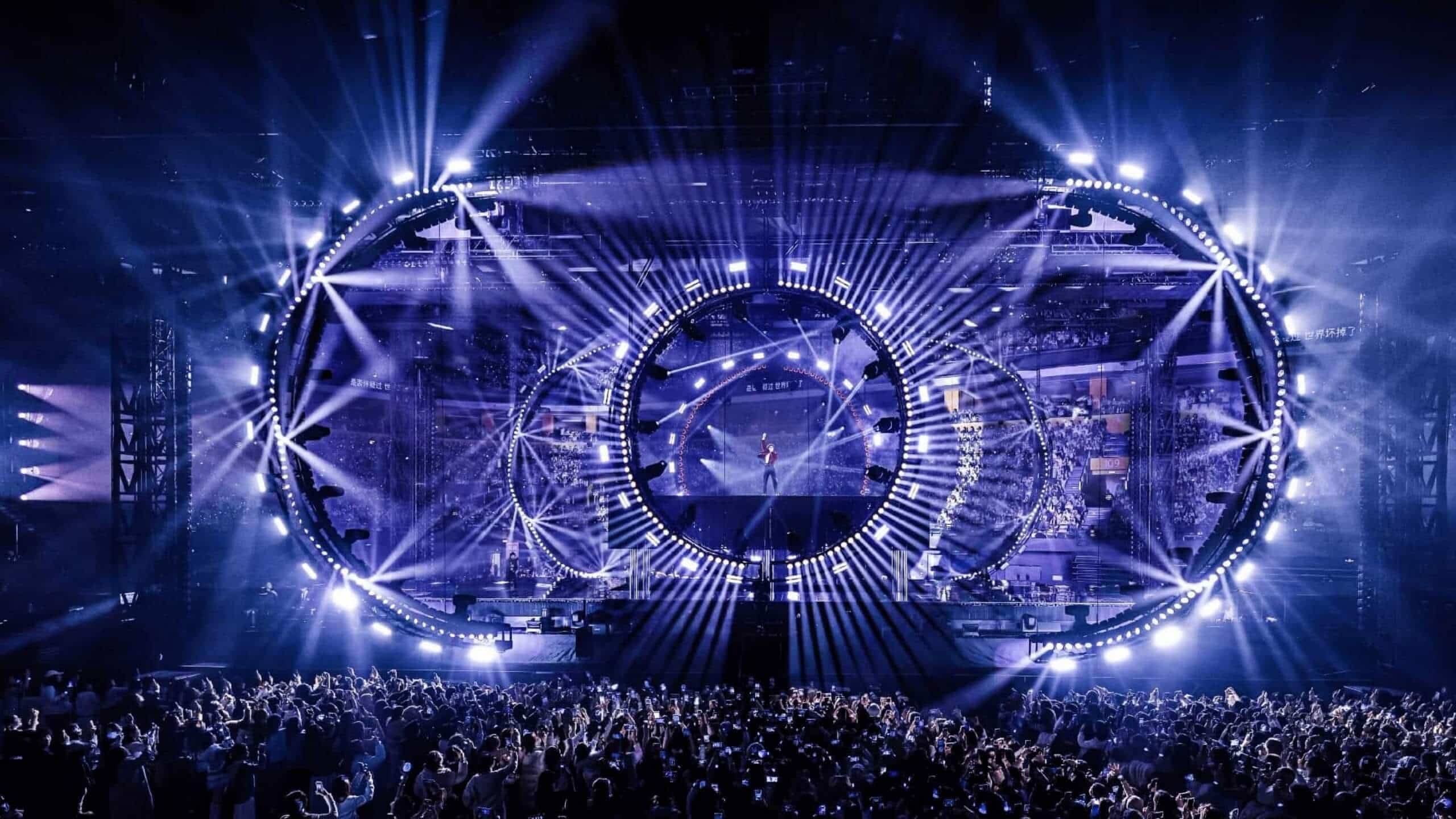 가수 왕위안의 2026년 신년 전야 라이브 콘서트