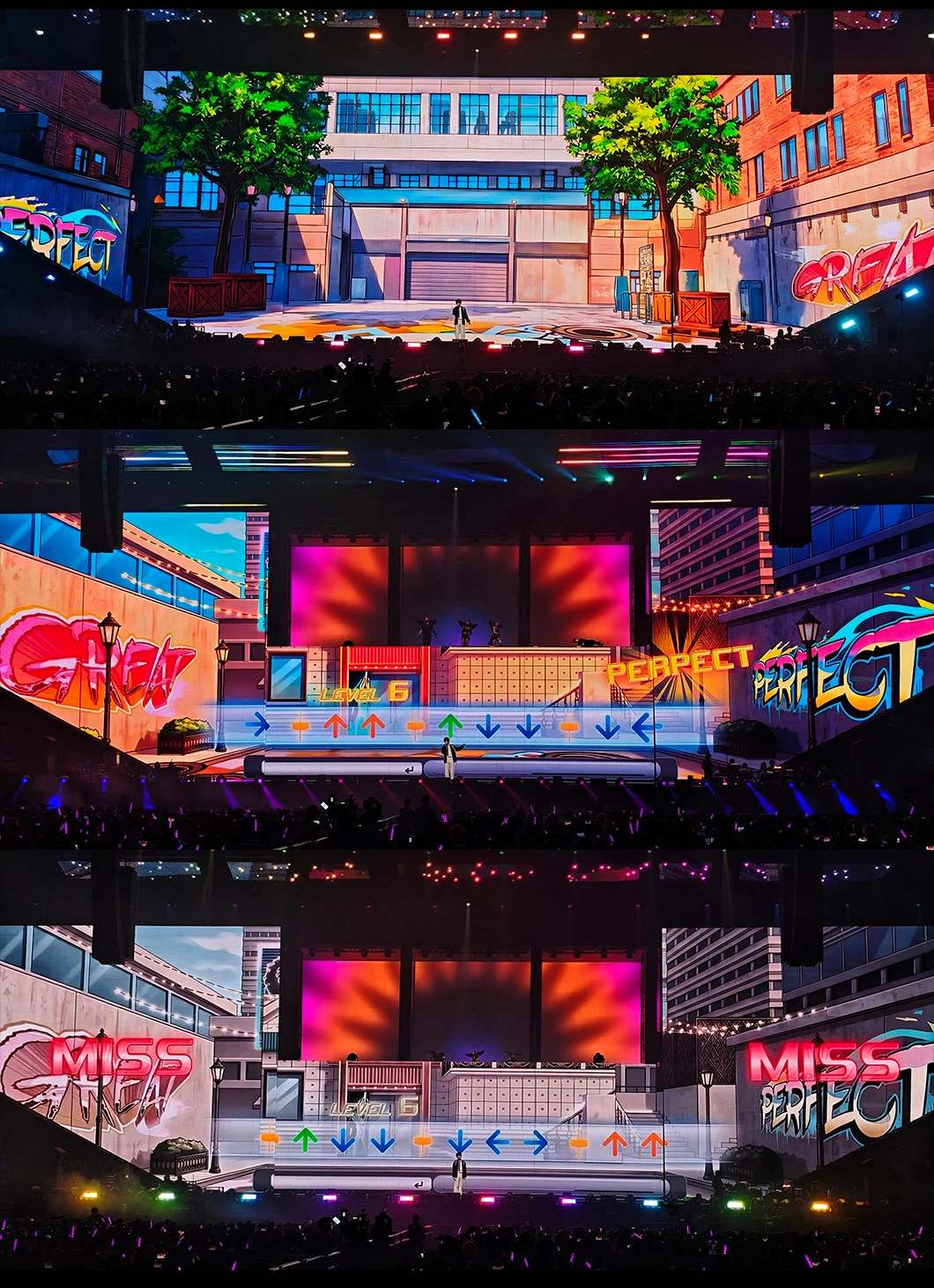 opening LED screen